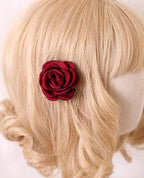 Retro Lolita Brooch Rose Hairpins Flower Headdress - image 20