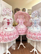 Deer Strawberry Garden Old School Lolita JSK Collection - image 1