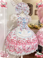 Deer Strawberry Garden Old School Lolita JSK Collection - image 11