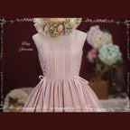 Garden Dance 2.0 - Elegant Lolita JSK Dress, Side Lace-Up - image 12
