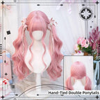 Sweet Lolita Wig Double Ponytails Long Wavy Wig - image 4