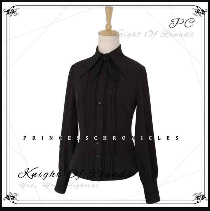 Retro Ouji Lolita Blouse in Multiple Colors - image 7