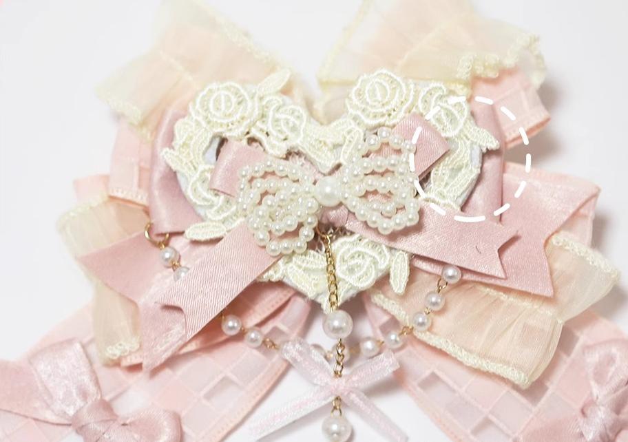 Satin Ballet Sweet Lolita Feather Bow Headdress - image 28