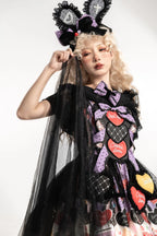 Doll Clinic Heart Patch Sweet Gothic Lolita JSK Dress - image 9