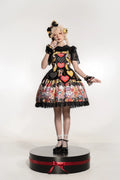 Doll Clinic Heart Patch Sweet Gothic Lolita JSK Dress - image 8