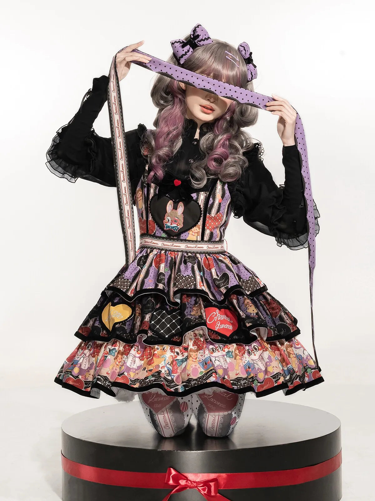 Doll Clinic Bunny Embroidery Sweet Gothic Lolita Suspender JSK - image 7