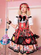 Doll Clinic Bunny Embroidery Sweet Gothic Lolita Suspender JSK - image 4