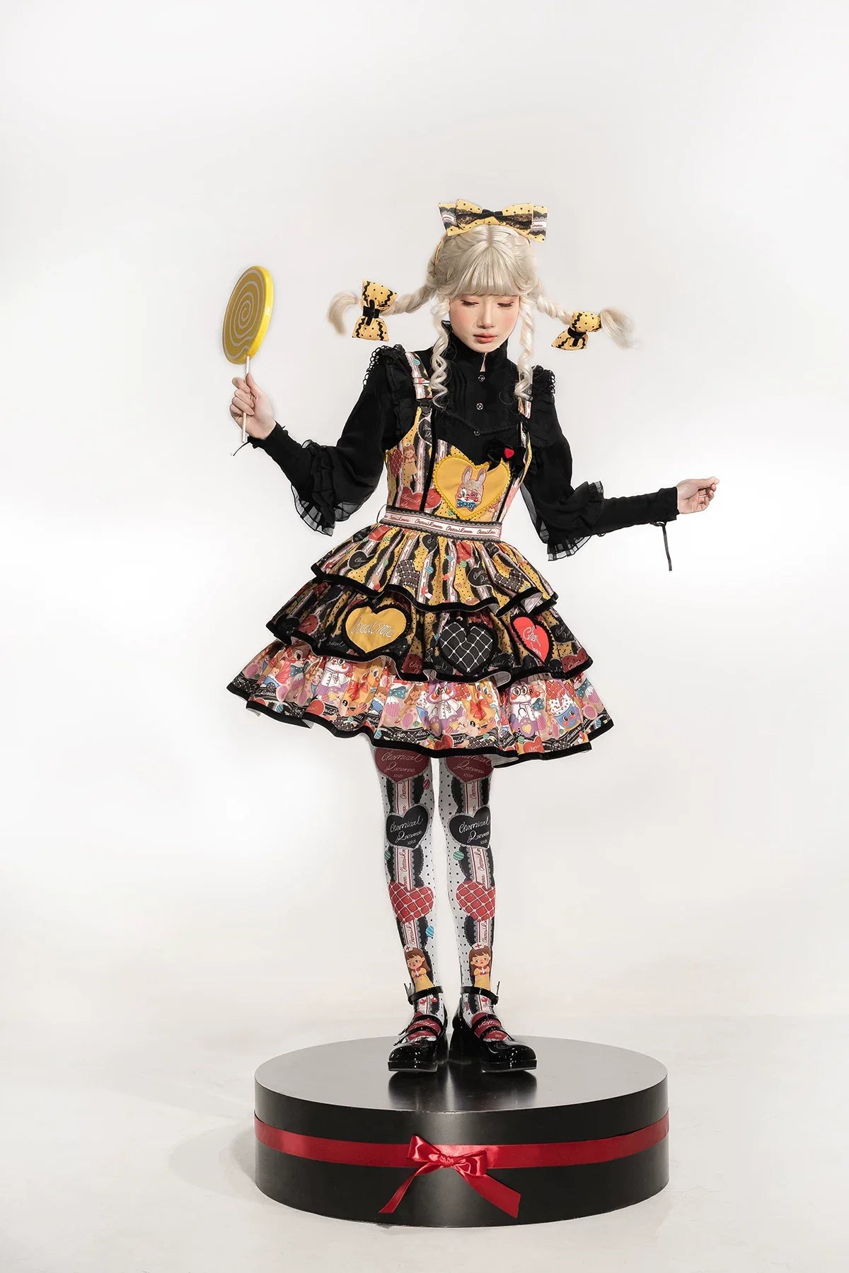 Doll Clinic Bunny Embroidery Sweet Gothic Lolita Suspender JSK - image 11