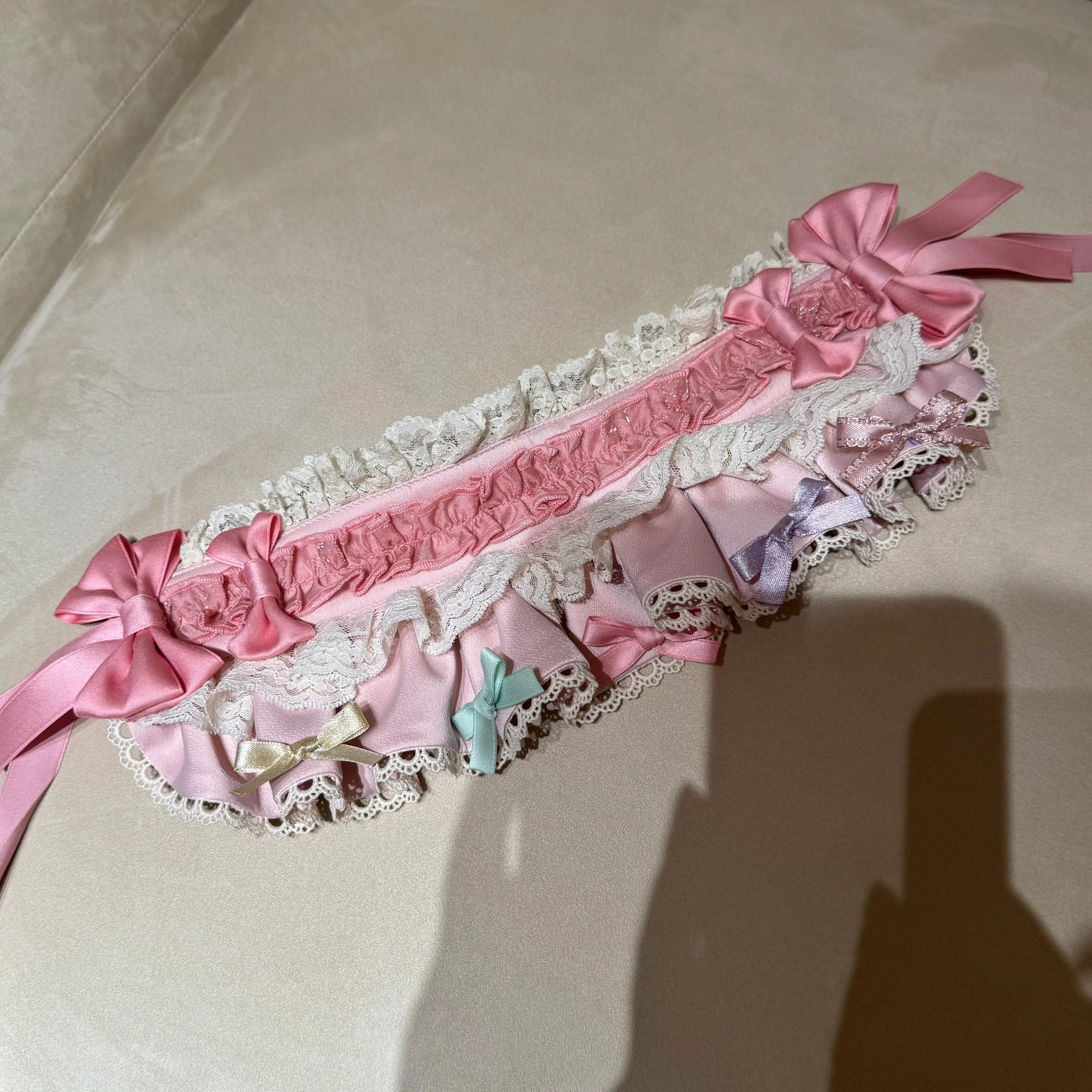Dream Parade Pink Pony Embroidery Sweet Lolita OP and Skirt Set - image 16