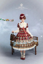 The Train to Fairy Tale Town Lolita JSK and OP Dress Collection - image 12