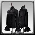 The Spiny Bones Gothic Lolita Blouse with Matching Neckbow - image 1