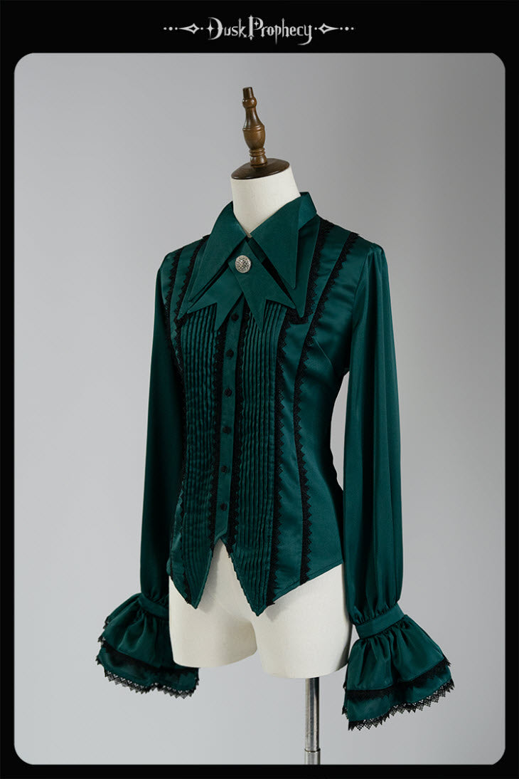 The Spiny Bones Gothic Lolita Blouse with Matching Neckbow - image 7