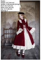 The Nutcracker - Winter Classic Lolita OP Dress, Front Opening and Accessories - image 16