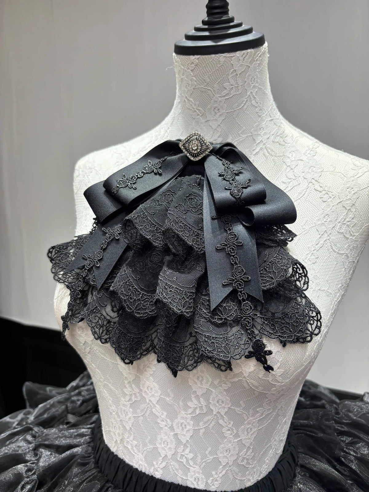 Temple Stained Glass Gothic Lolita JSK and Blouse Set - image 17