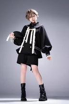 City of Mist - Gothic Ouji Coat & Shorts Set - image 12