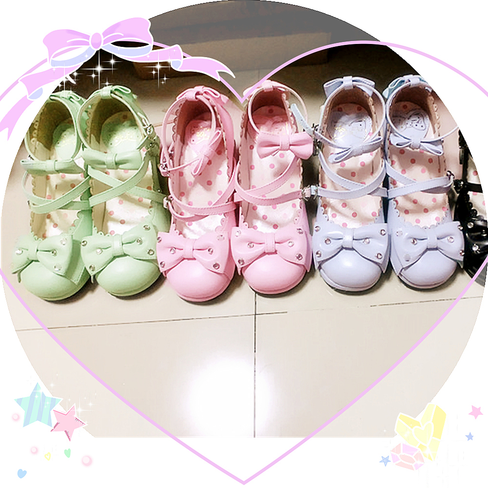 Sweet Lolita High Heel Handmade Shoes - image 8