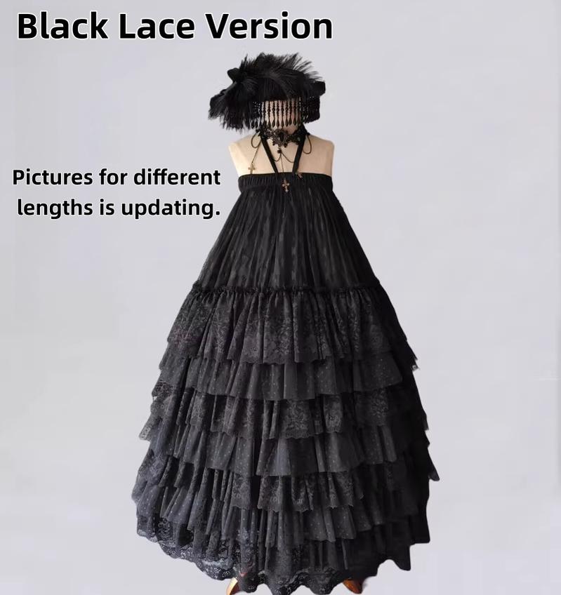 Wedding Lolita Extended Princess Petticoat Skirt - image 5