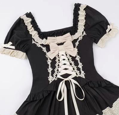 Chapter Seven - Spring Cotton Lolita OP Dress Doll-Like Dress - image 15
