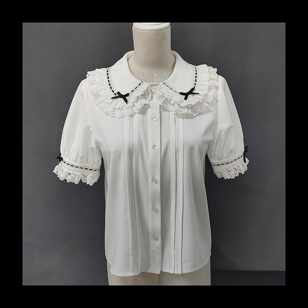Peter Pan Collar Kawaii Lolita Blouse - image 1
