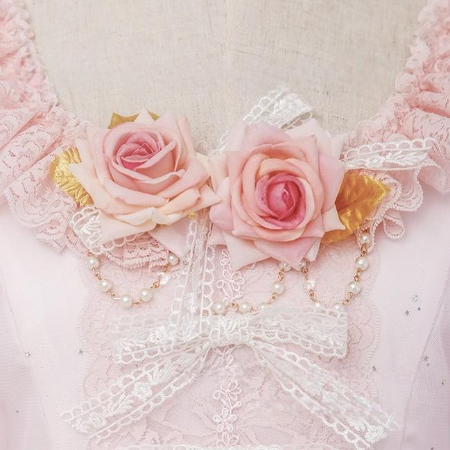 Dawn Wedding - Sweet Lolita Rose Headdress Accessories - image 10
