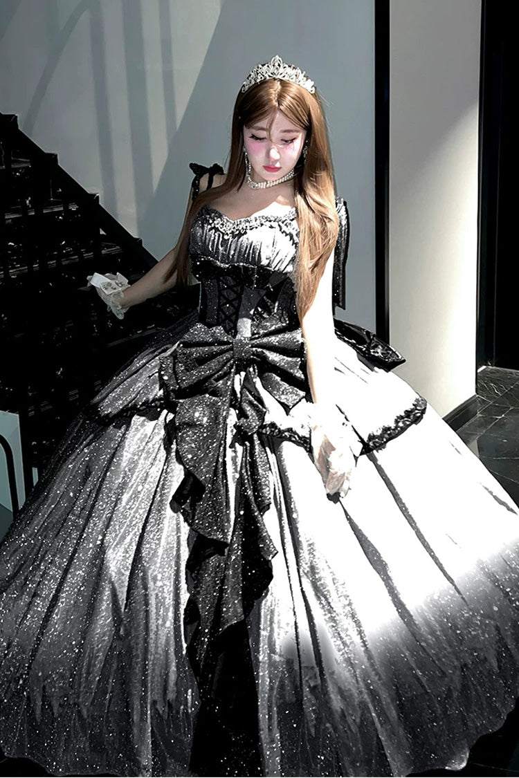 Galaxy of Fallen Tears - Glitter Sweet Lolita JSK Dress - image 2