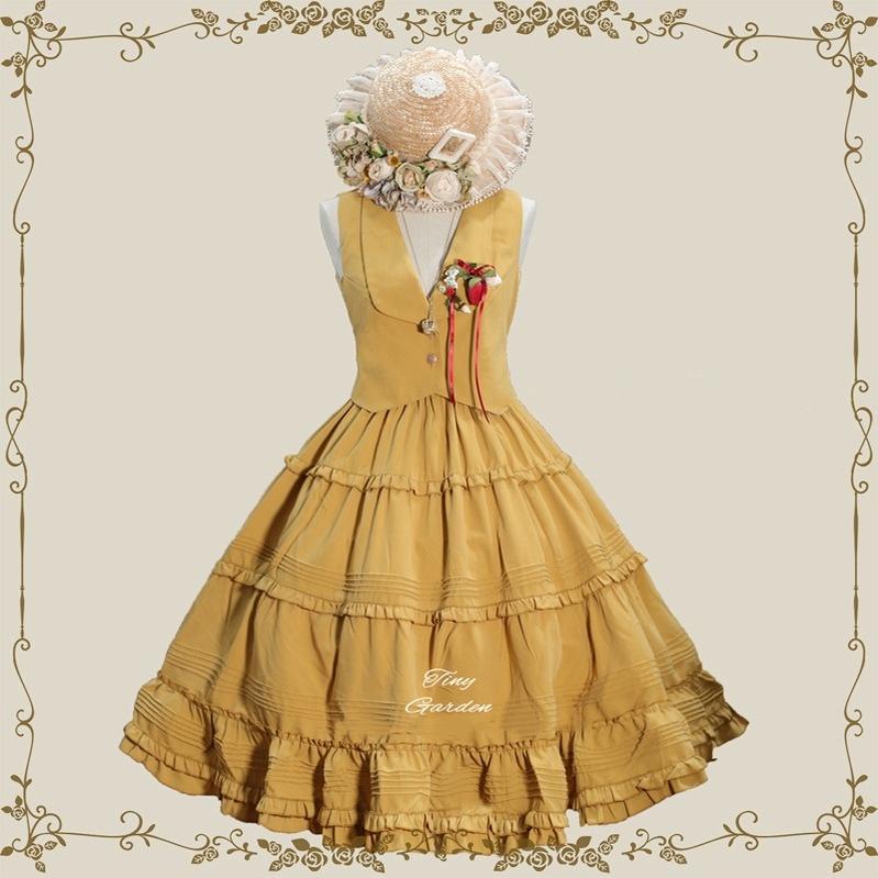 Old Love Songs - Lolita Elegant Vintage SK and Waistcoat - image 4