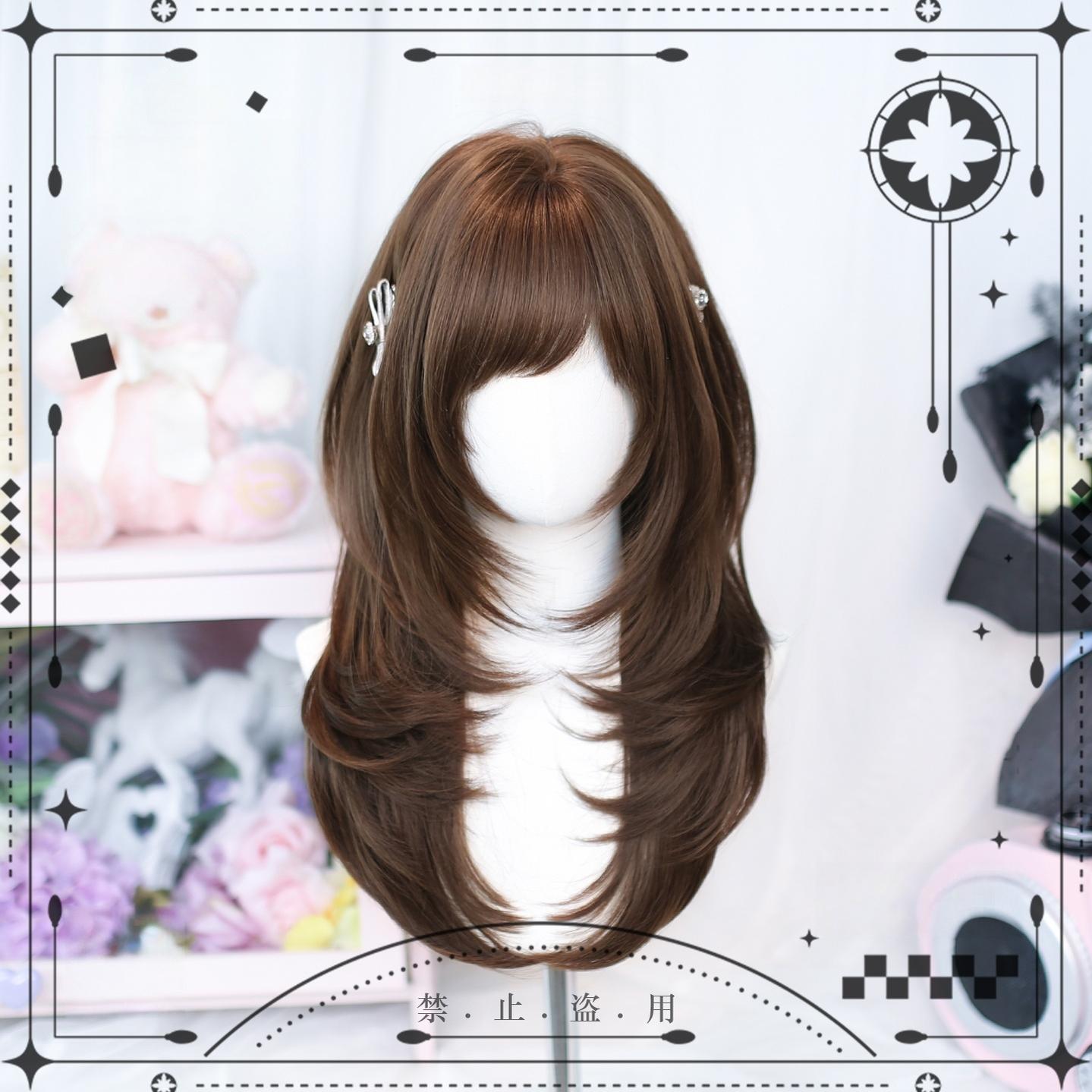 Daily Lolita Solid Wig, Layered Haircut - image 1
