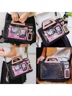 Camera Theme Kawaii Lolita Transparent-Window Ita Bag - 4 Colors - image 7
