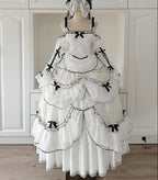 Layered Poem Wedding Sweet Plus Size Lolita JSK Dress Set - image 7