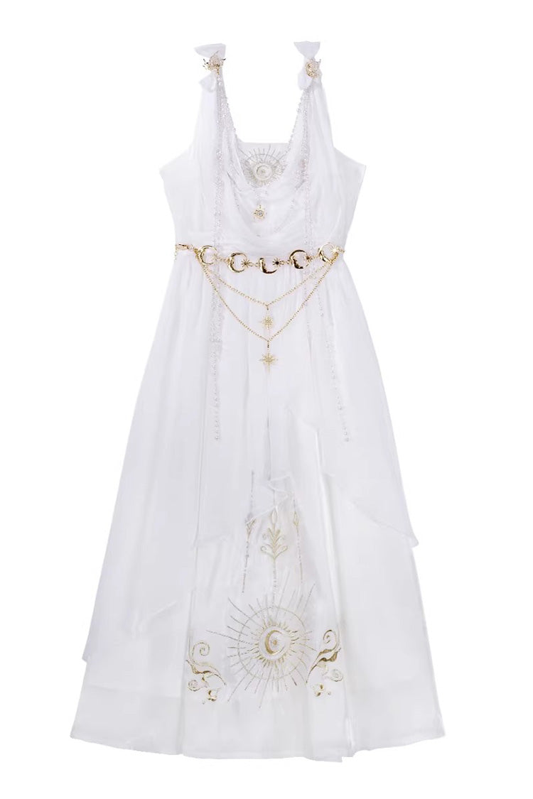 Aurelia of the Holy Light - Sweet Lolita Dress Set & Shawl - image 13