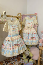 Cream Party Sweet Lolita JSK Dress in Three Colors - image 8