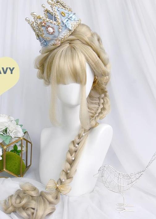 Waltz - Elegant Lolita Long Curly Wig Multicolors - image 14