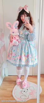 Rainbow Colorful Lolita Petticoat Collection, Cotton Lining - image 7