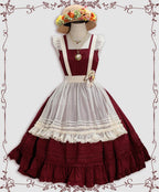 Nocturne Reminiscence - Elegant Lolita JSK Dress Multi-Wear Apron Dress Set - image 18