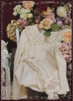 Cotton Retro Lace Lolita Blouse - image 9