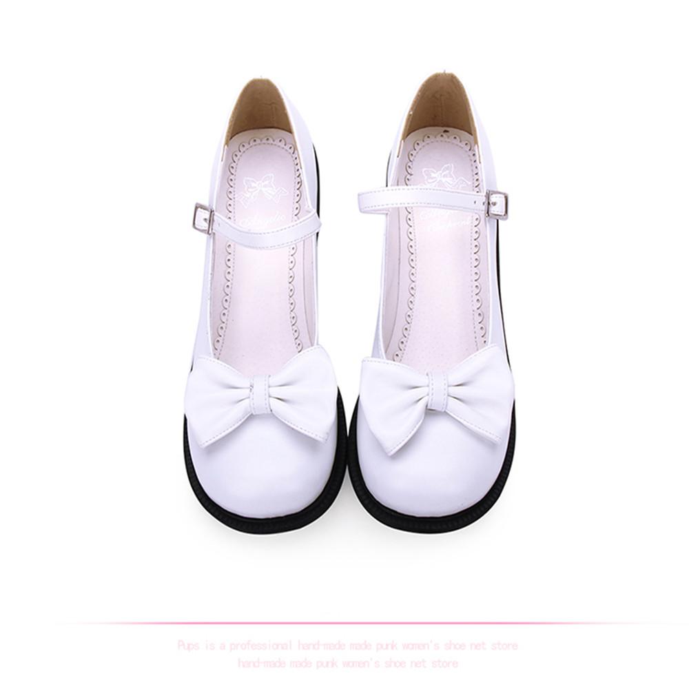Sweet Lolita Round-tow Lolita Shoes Multicolors - image 13
