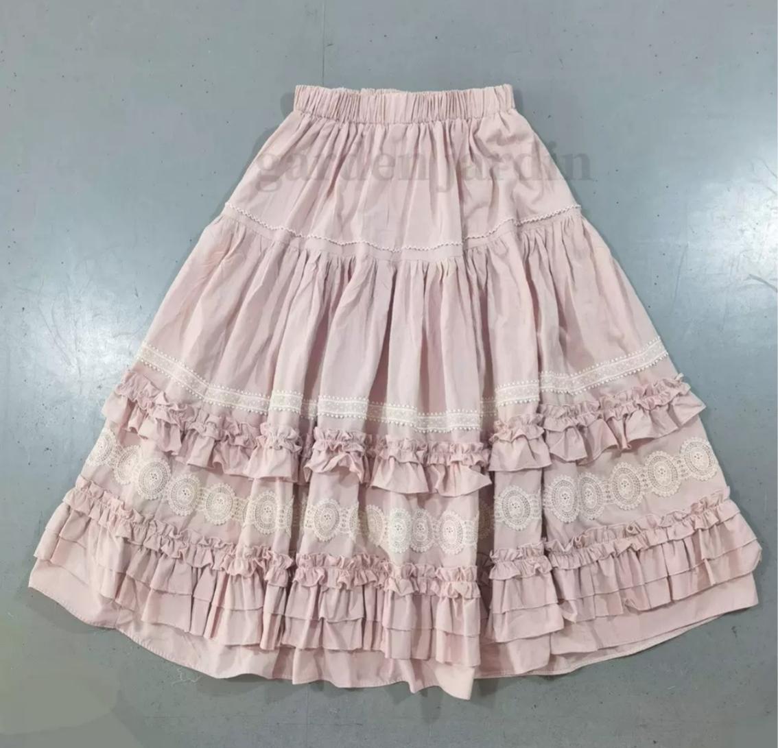 Dream Bouquet - Elegant Sweet Lolita Skirt - image 8