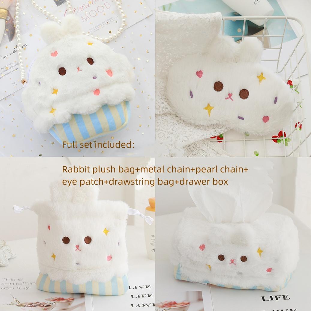 Cute Plush Lolita Bag Rabbit Cake Bag - image 16