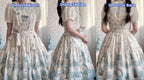 Floral and Bird Series - Classic Lolita JSK Dress, Floral Print - image 21
