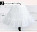 Plus Size 25.6" (65 cm) Puffy Lolita Petticoat, Stiff Tulle - image 4
