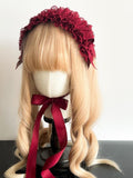 Customized Elegant Lolita Bow Lace KC Headdress - image 13