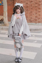 Gloomy Cat Series - Sweet Lolita Strap Dress and Top Collection - image 4