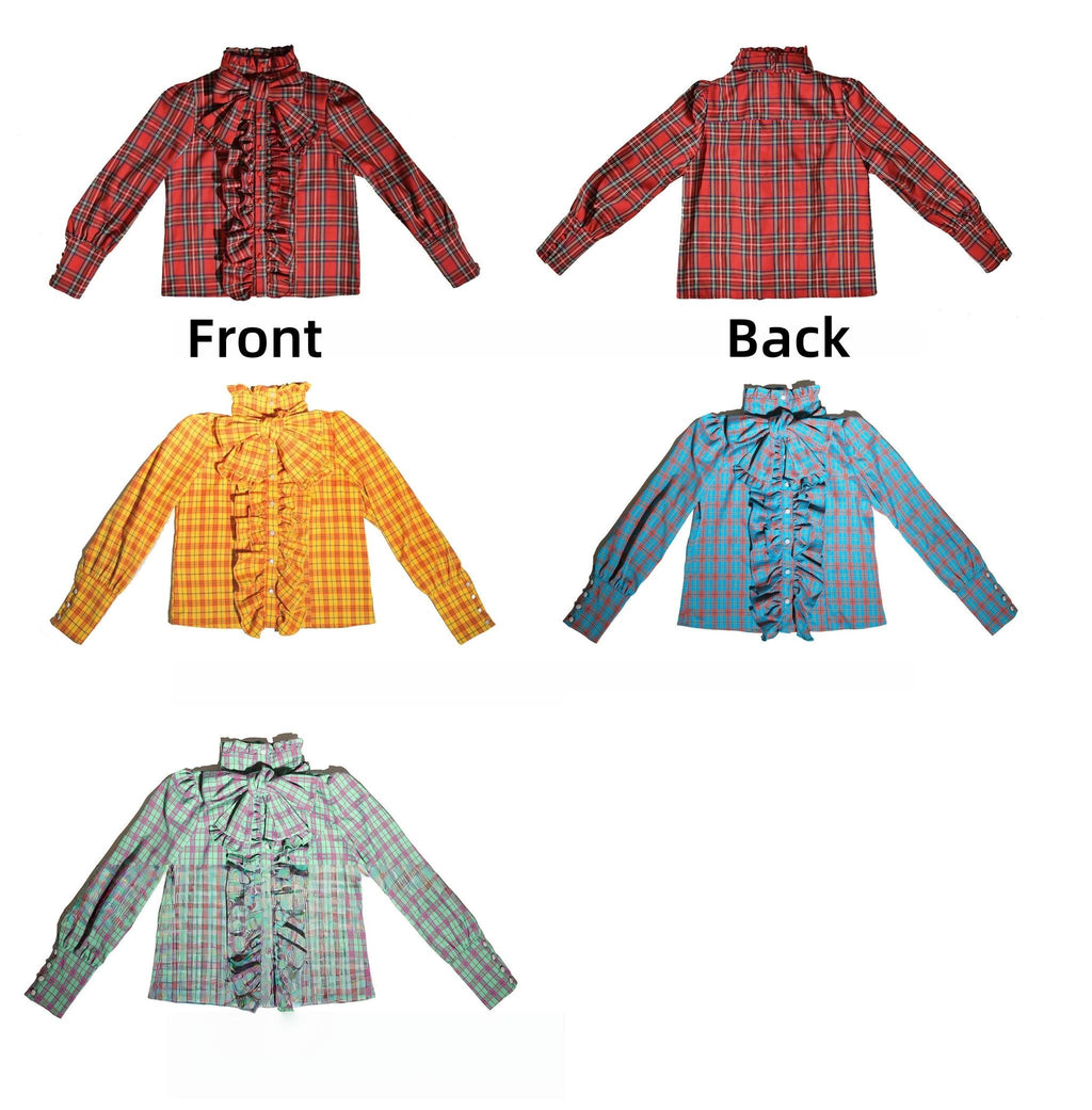 Humanoid Gift Box - Plaid Gothic Lolita Blouse & SK - image 31