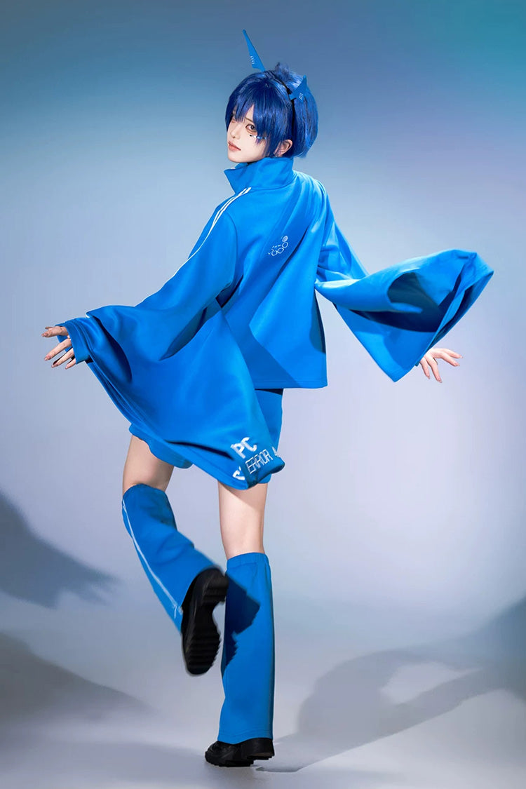 Network Error Gothic Ouji Coat, Shorts and Leg Sleeves Collection - image 3