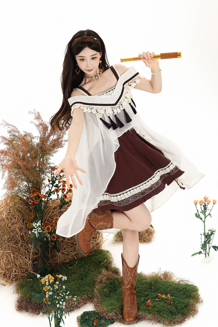 Dream of the Wilderness Sweet Lolita JSK Dress Set - image 11