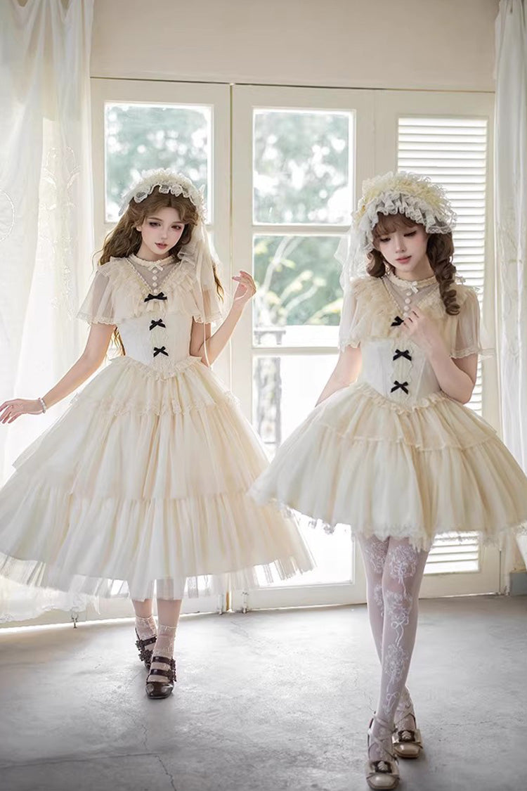 The Oath of White Mist - Sweet Lolita Dress, Short and Long Versions - image 3