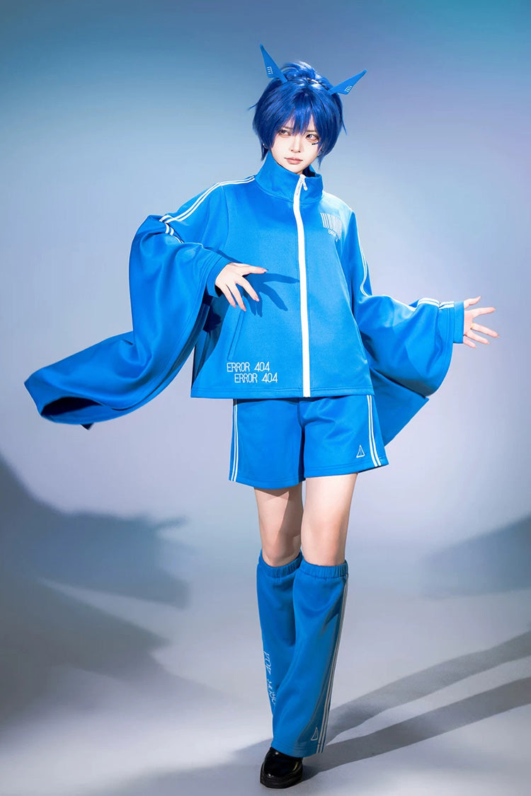 Network Error Gothic Ouji Coat, Shorts and Leg Sleeves Collection - image 1