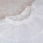 Noloria - Medium-High Volume Lolita White Puffy Petticoat, 17.7" (45 CM) - image 27