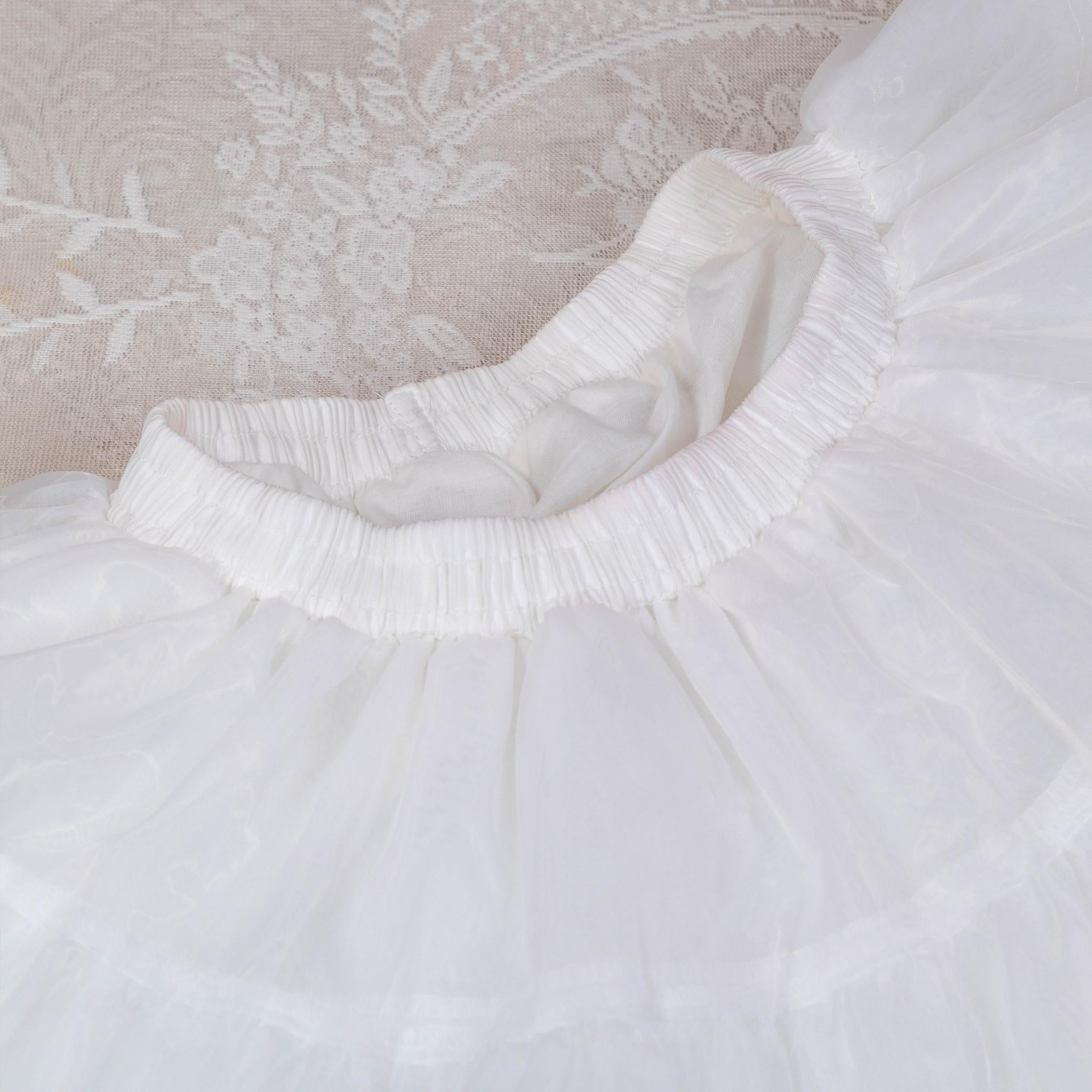 Noloria - Medium-High Volume Lolita White Puffy Petticoat, 17.7" (45 CM) - image 27
