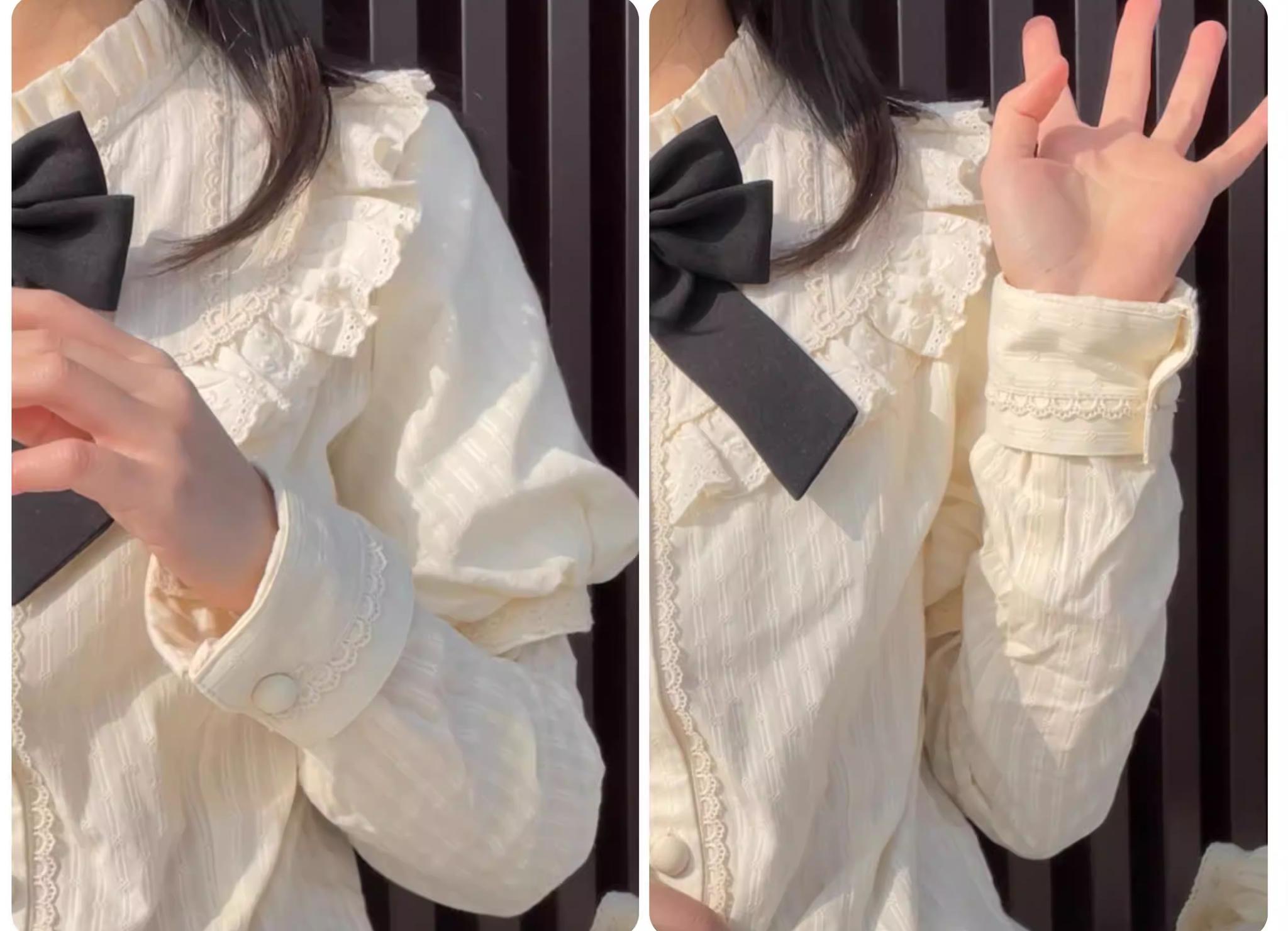 Rich Girl Elegant Lolita Blouse and Skirt Set - image 31